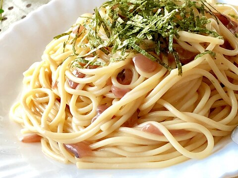 意外な美味しさ♡イカの塩辛スパゲティ